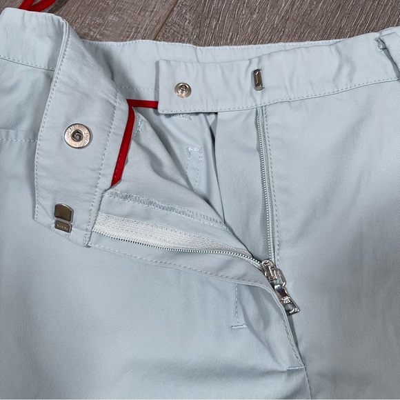 PRADA Women Trousers Pants Size 42 Fits 8 US light Blue made in Italy - Picture 3 of 11